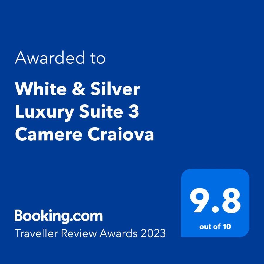Elegant & Silver Luxury Apartament Craiova Eksteriør bilde